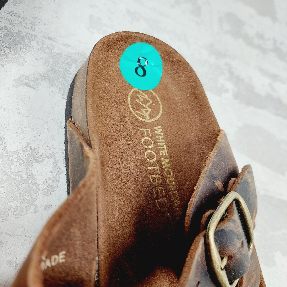 New WHITE MOUNTAIN Crawford Signature Comfort Molded Footbed Braided Sandal C527 - Picture 7 of 9
